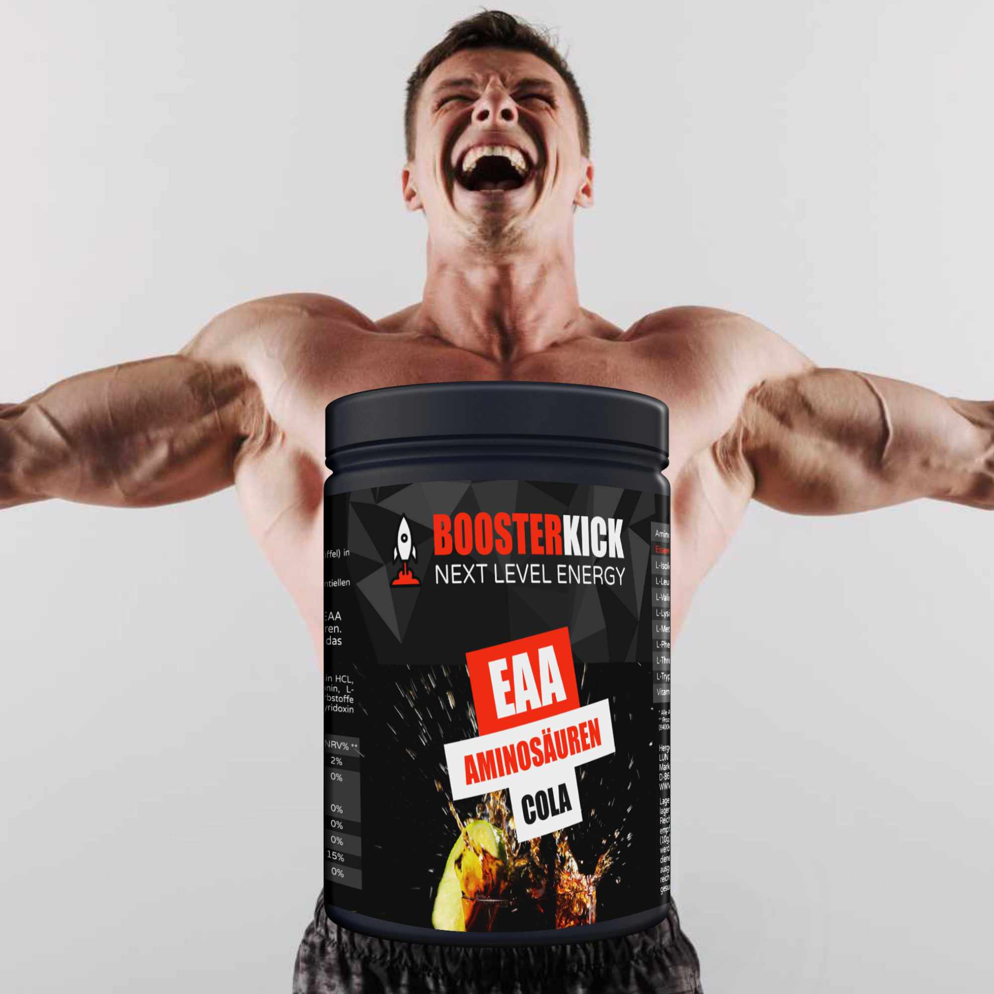 BOOSTERKICK EAA Cola 500g-Dose 