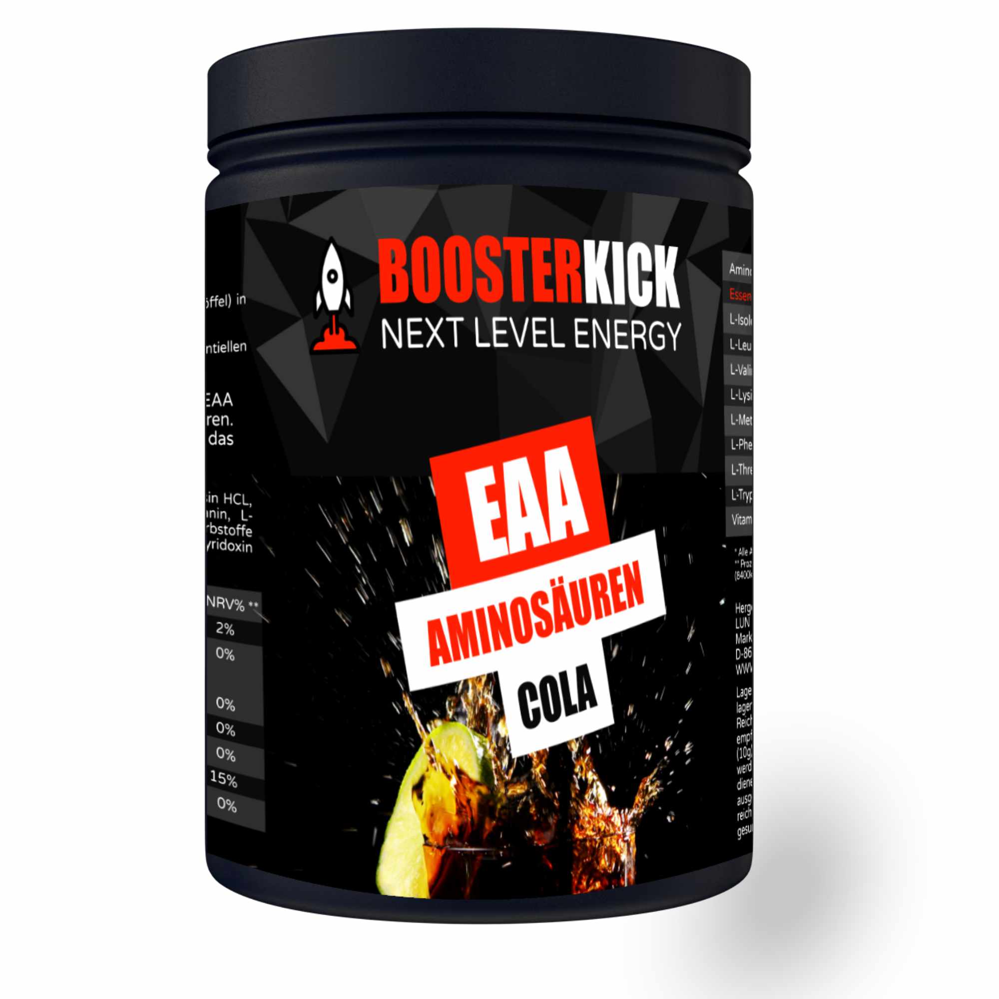 BOOSTERKICK EAA Cola 500g-Dose 